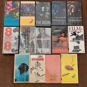 THE BOOM 宮沢和史 ビデオ 14本セット 自宅保管品
