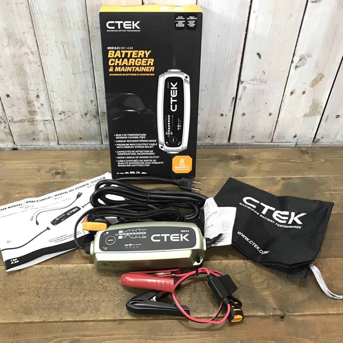 2023年最新】ヤフオク! -ctek バッテリー充電器の中古品・新品・未使用