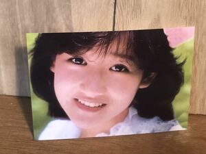 新品　当時物　アイドル　ブロマイド　岡田有希子　YUKIKO OKADA vintage retoro 昭和レトロ　駄玩具　引物　パチ　無版権　o