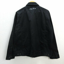 k■ディッキーズ/Dickies ワークジャケットJKT/黒/MENS■150【中古】_画像3