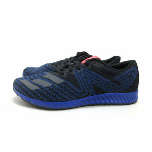 y■【27cm】アディダス/ADIDAS バウンスAEROBOUNCE PRランニングシューズ■黒MENS/15【中古】