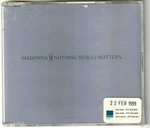  новый товар MADONNA Madonna Nothing Really Matters UK запись ценный CD одиночный W 471 CDDJ