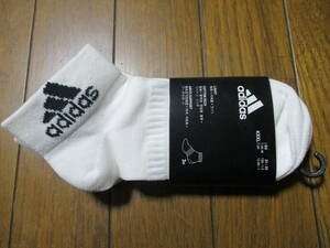 adidas Adidas * short socks 3 pair collection * white (19~21cm)