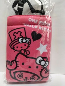 ONE PIECE × HELLO KITTY　ふきふきトート　Sサイズ（ピンク）