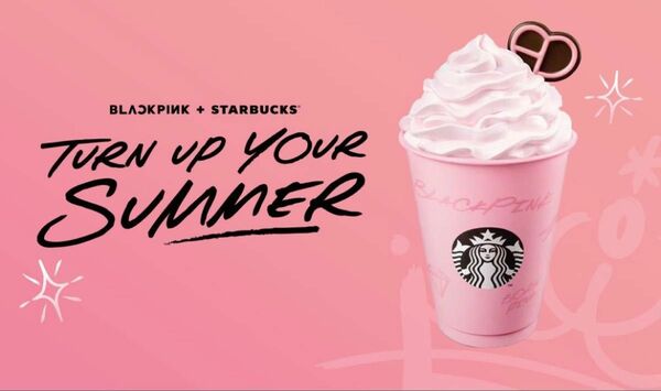 STARBUCKS x BLACKPINK 限定コラボアイテム