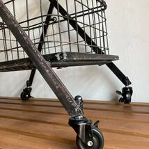 【送料無料】DULTON / ダルトン Dual basket cart デュアルバスケットカート　Model S255-43 インダストリアル感漂う2段バスケットカート_画像5