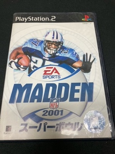 （ユーズドPS2） マッデン NFL スーパーボウル 2001 +アメリカン・フットボール入門