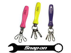 Snap-on（スナップオン）ハードグリップ 樹脂 旧型 グリップ キーホルダー 限定カラー ハイビジビリティ (イエロー)