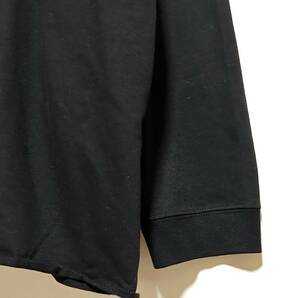 【美品】B:MING by BEAMS ラウンジ ウエア クルーネック（XL）黒 ビームス ロンT オーバーサイズ ドロップショルダー Tシャツ 無地の画像3
