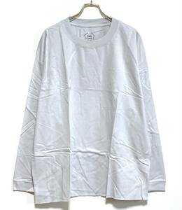 【新品】B:MING by BEAMS ラウンジ ウエア クルーネック（L）グレー ビームス ロンT オーバーサイズ ドロップショルダー Tシャツ 無地