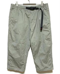 【美品】GRAMICCI MIDDLE CUT PANTS（L）グレー グラミチ クライミング ミドルカット クロップド パンツ ストレッチ ハーフ丈 7分丈