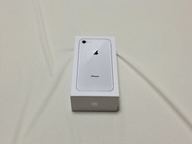 ★（空箱）アイフォン アイフォーン iPhone ８　シルバー　ケース 箱のみ （Apple/アップル）_画像1