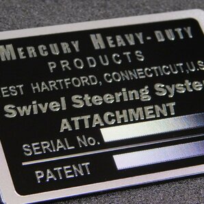 送料￥140【MERCURY・マーキュリー】※《メタルマグネット・HEAVY-DUTY ／ブラック》 アメリカン雑貨 ヴィンテージの画像4