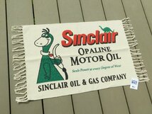 ◆送料無料◆【アメリカンスタイル・コットンマット】※《SINCLAIR・シンクレア》アメリカン雑貨　サイズ500×700mm_画像1