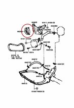 【パワステアイドラプーリーベアリング】※ ＡＥ８６　(前期・後期)　(レビン・トレノ)　(パワステ付き用)_画像4