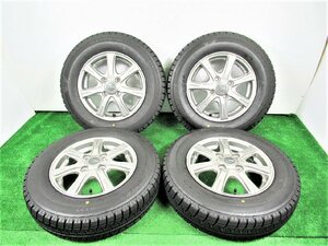 ★ブリヂストン ICE PARTNER2★145/80R13 2022年製　13x4.00B +42 4穴 PCD100 中古 スタッドレス 4本【宮城発 送料無料】MYG-A10079