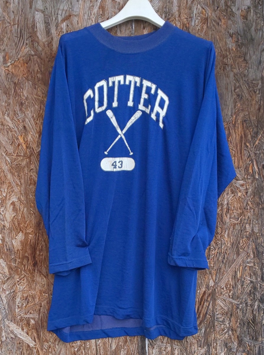 「アメカジ」1980sチャンピオンChampionフットボールTシャツ ナイロン