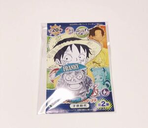 ワンピース ONE PIECE 原作 コレクション缶バッジ　プチ　子供時代 フランキー