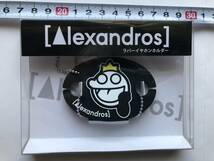 Alexandros アレキサンドロス ドロスくん ラバーイヤホンホルダー プライズ 非売品_画像2