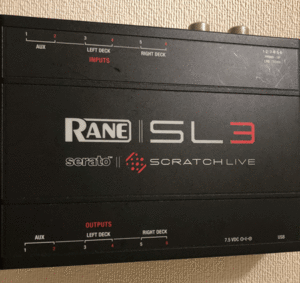 RANE Serato Scratch LIVE SL3 デジタル DJ システム スクラッチライブ