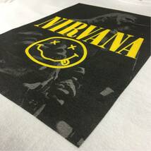 新品 大きい オーバーサイズ XXL 3XL 4XL 5XL 対応 ニルヴァーナ NIRVANA カート コバーン ニコちゃん ロゴ ビッグ Tシャツ ロンT パーカー_画像3