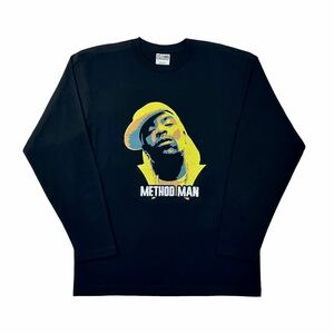 新品 大きい オーバーサイズ XXL 3XL 4XL対応 メソッドマン Wu-Tang Clan ウータンクラン ヒップホップ ビッグ ロンT 長袖Tシャツ パーカー