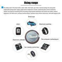 パナソニック VL2020 ML2020 コイン充電池 タブ角度90°端子付き BMWリモートキー E403_画像4