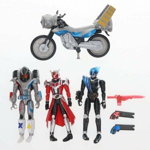 【訳あり】【ジャンク】仮面ライダーフィギュア （ウィザード、フォーゼ、メテオ他）まとめセット 61113872