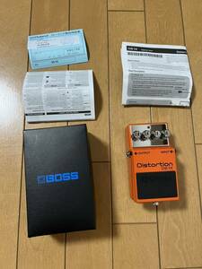 BOSS DS-1X 美品　屋内のみ使用　保証期限内　エフェクター　ディストーション　ギター　訳あり