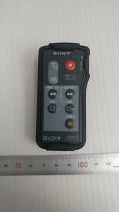 SONY ビデオカメラリモコン Video8 RMT-504 ボタン確認OK 中古 