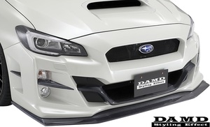 【M’s】スバル WRX S4/STI (2014.8-) DAMD フロントバンパー／／ FRP 未塗装 ダムド エアロ VAG VAB フロントバンパースポイラー