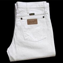 ★00s メキシコ製 Wranglerラングラー 936WHI ホワイト デニムパンツ w30 L32★オールド ジーンズ ストレート カントリー ウエスタン_画像1