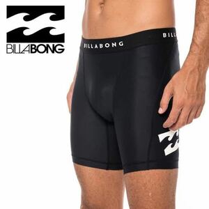 ビラボン BILLABONG サーフインナー 水着 インナー サポーターメンズ スパッツ BLK M