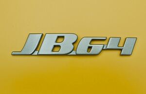 スズキ Jimny ジムニー JB64 Handmade Emblem オリジナル 手作りエンブレム(グレーメタリック)