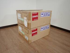 新品 UPS SANYO DENKI SANUPS E11A E11A751B001UJ 山洋電気 無停電電源装置 ハイブリッド方式 サーバー PC 通信機器 2台セット ①