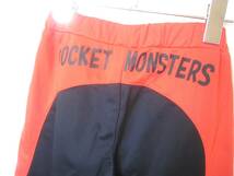  ポケモン レシラム 130cm Pocket Monsters RESHIRAM ティンカーベル 男の子 女の子 ロングパンツ ジャージ 長ズボン 黒赤 6266_画像4