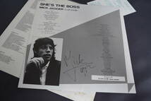 中古LPレコード Mick Jagger 「She's The Boss」 ミック・ジャガー_画像5