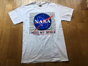 NASA Tシャツ ビンテージ 古着 90s 美品 ナサ プリント 宇宙 Sサイズ メンズ レディース