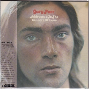 【新品CD】 Gary Farr / Addressed To The Censors Of Love