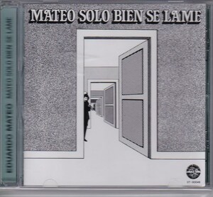 【新品CD】 EDUARDO MATEO / Mateo Solo Bien Se Lame