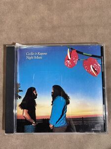 Cecilio&Kapono Night Music CD セシリオ&カポノ ナイトミュージック アルバム 名盤 セシリオ カポノ