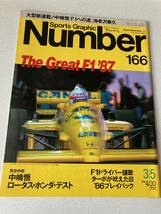 Number 166 The Great F1 '87_画像1