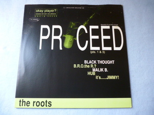 The Roots / Proceed (Pts. 1 & 3) 試聴可 メロウJAZZY HIPHOP CLASSIC 12 グルーヴィサウンド