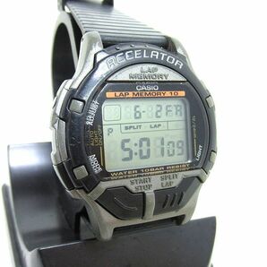 IW-6532R CASIO 腕時計 ACL-100 ACCELATOR 電池交換済 動作保証付の画像1