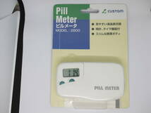 【送料140円/USED】Pill Meterピルメータ MODEL:2800 Custom 見やすい液晶表示部,時計/タイマ機能付,スリムな携帯ボディ(T4983621662801)_画像4