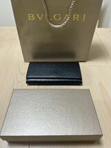 BVLGARI 長財布 インフィニートゥム ブラック 箱付き_画像4