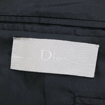 ◆Dior HOMME ディオール オム 2釦 セットアップ スーツ ダークネイビー 46_画像5