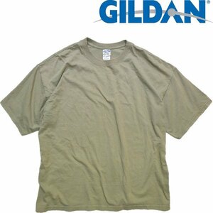 1点物◆ギルダンGILDANビッグサイズ無地Tシャツ古着メンズ3XLレディースOKアメカジブランド90sストリート/スポーツ半袖ポロシャツ茶559333