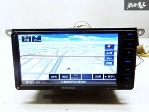 動作OK!！KENWOOD ケンウッド 彩速ナビ メモリーナビ フルセグ Bluetooth対応！DVD ナビ USB SD 地図2018年製 MDV-S706W