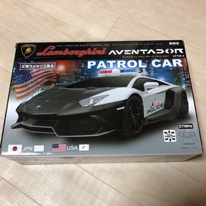 ランボルギーニ アヴェンタドール パトロールカー USA フルファンクションラジオコントロールカー ラジコン